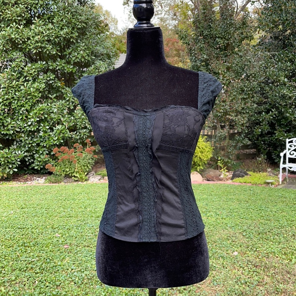 Corset style top